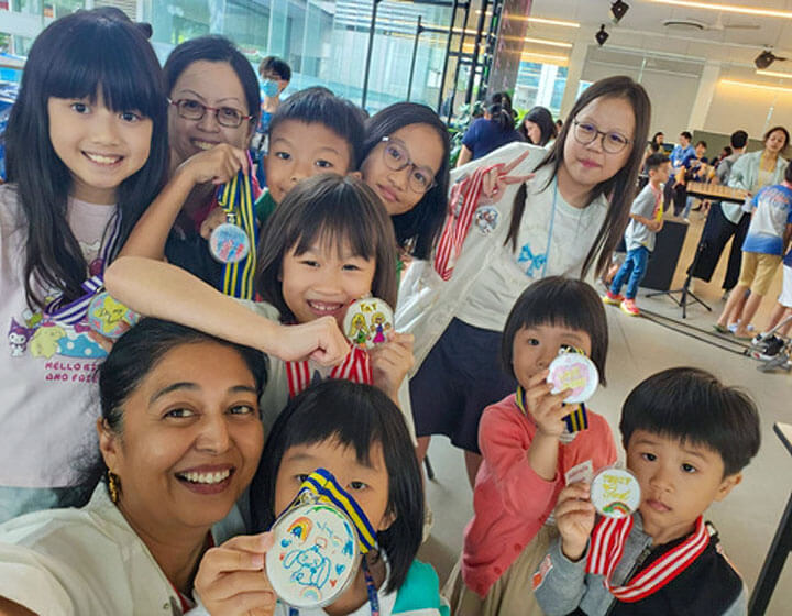Children’s church worship and activities at St Andrew’s Cathedral Singapore