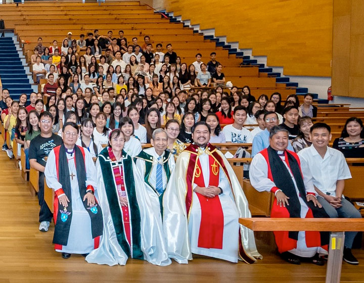 Worship and ministry gathering at St Andrew’s Cathedral Singapore
