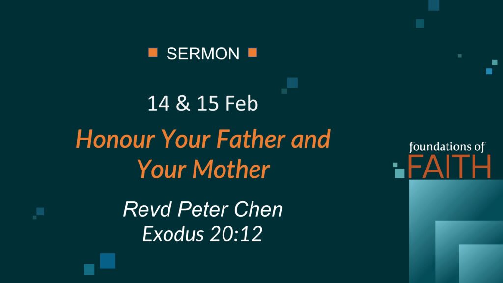 Honour Your Father and Your Mother