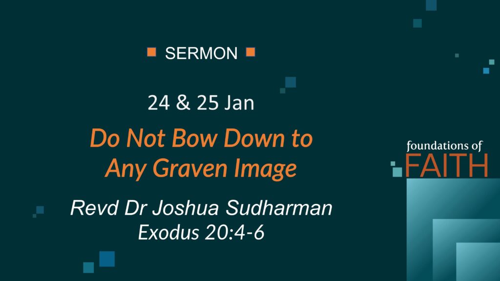 Do Not Bow Down to Any Graven Image