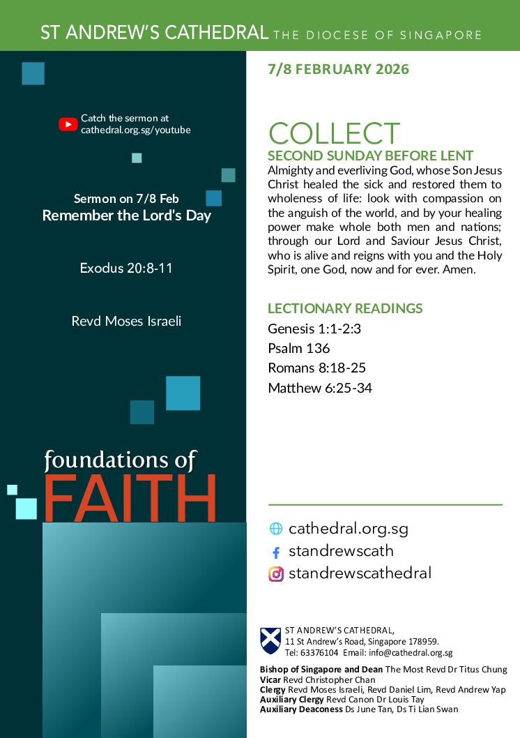 Cathedral Bulletin Cover