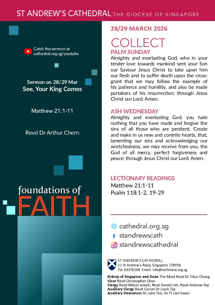 Cathedral Bulletin Cover