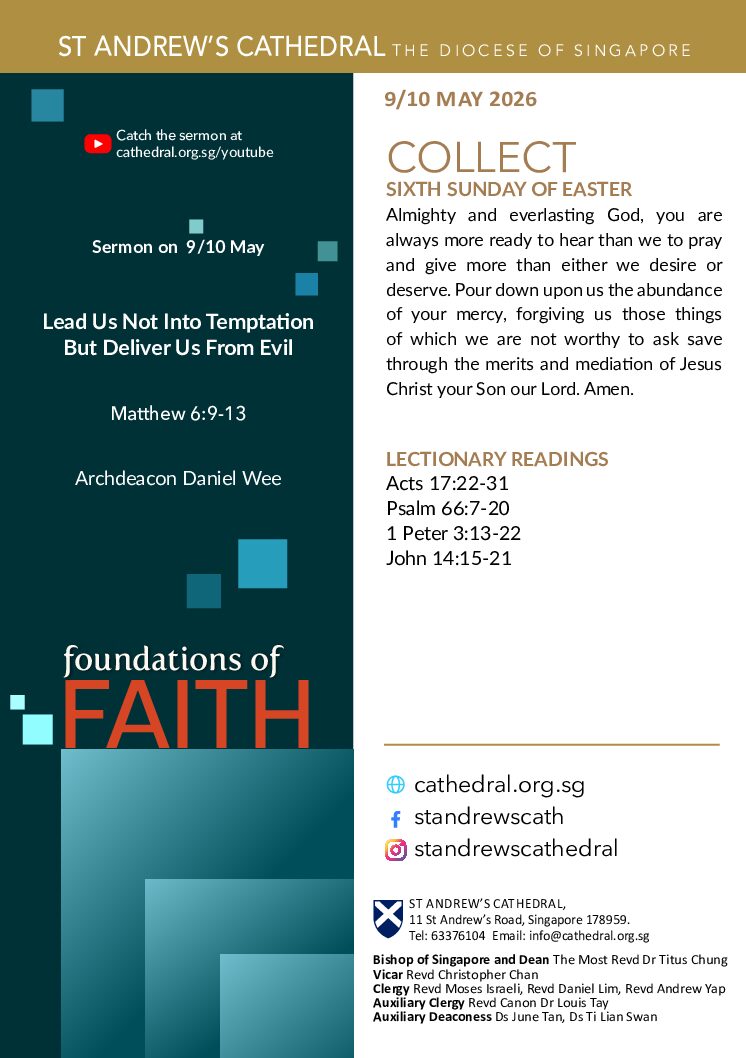 Cathedral Bulletin Cover