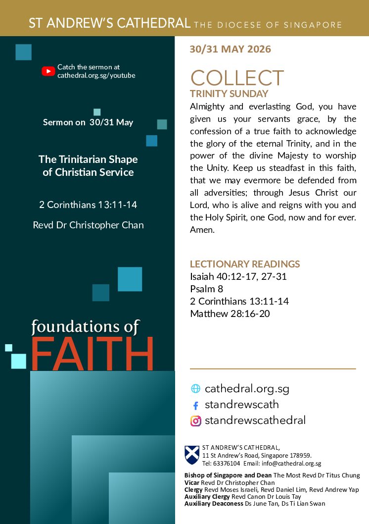 Cathedral Bulletin Cover