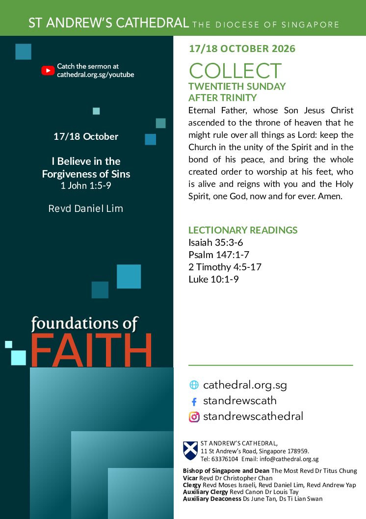 Cathedral Bulletin Cover